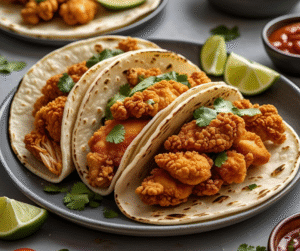 Crispy Chicken Tacos Recipe