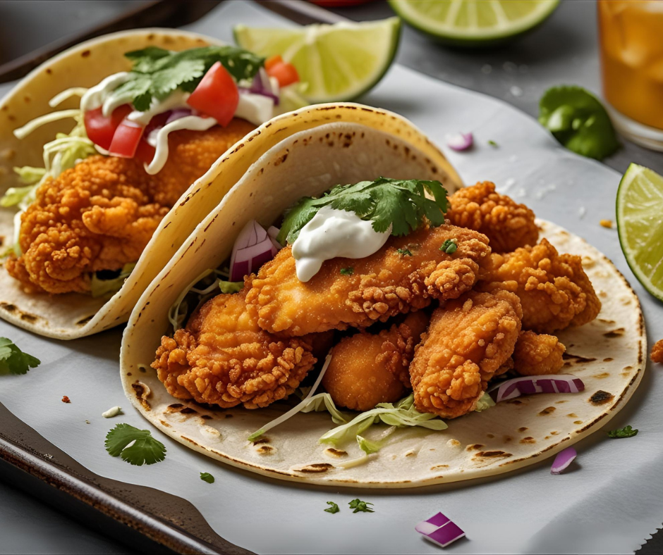 Crispy Chicken Tacos Recipe
