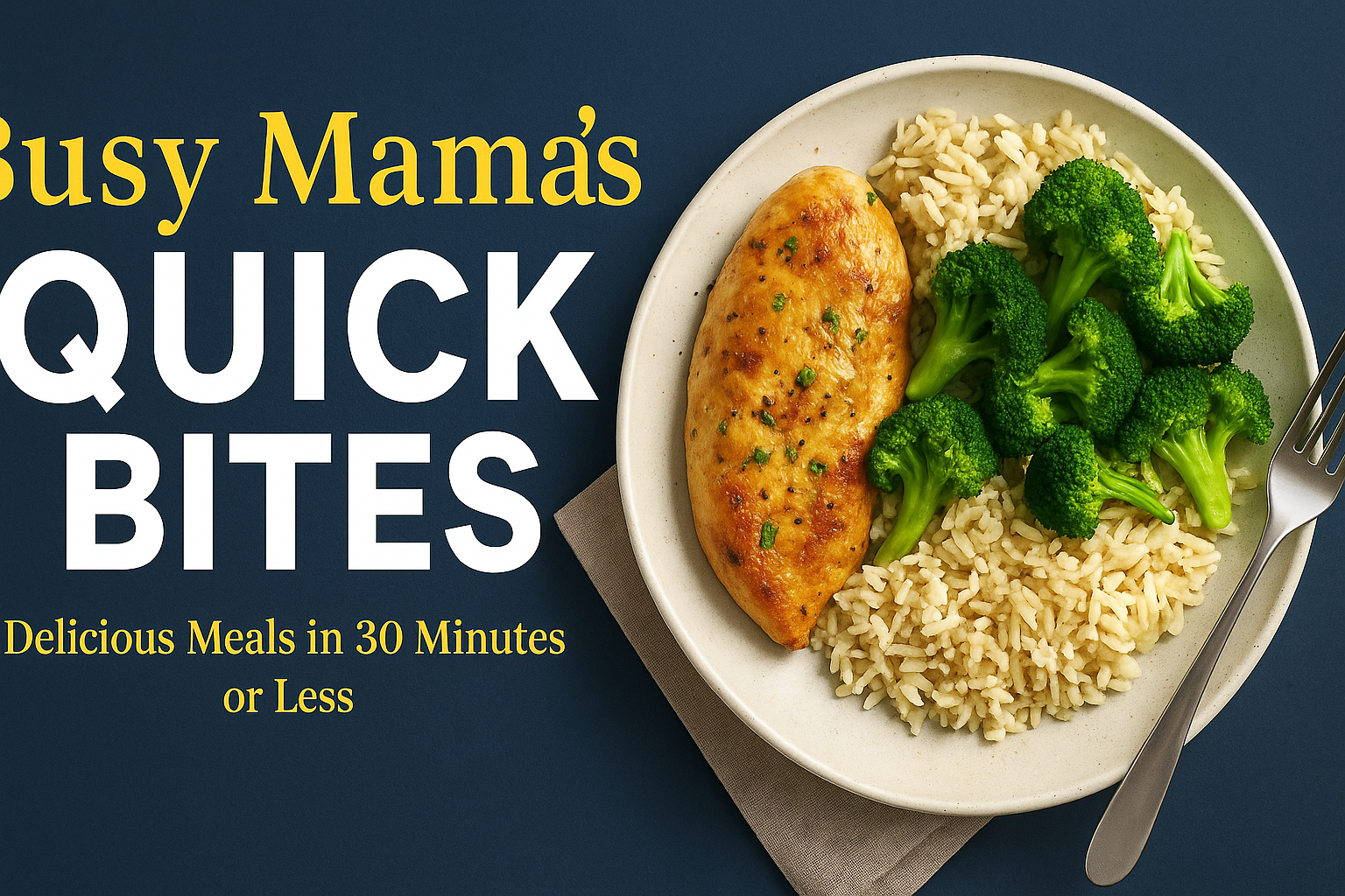 quick recipes for busy moms ebook